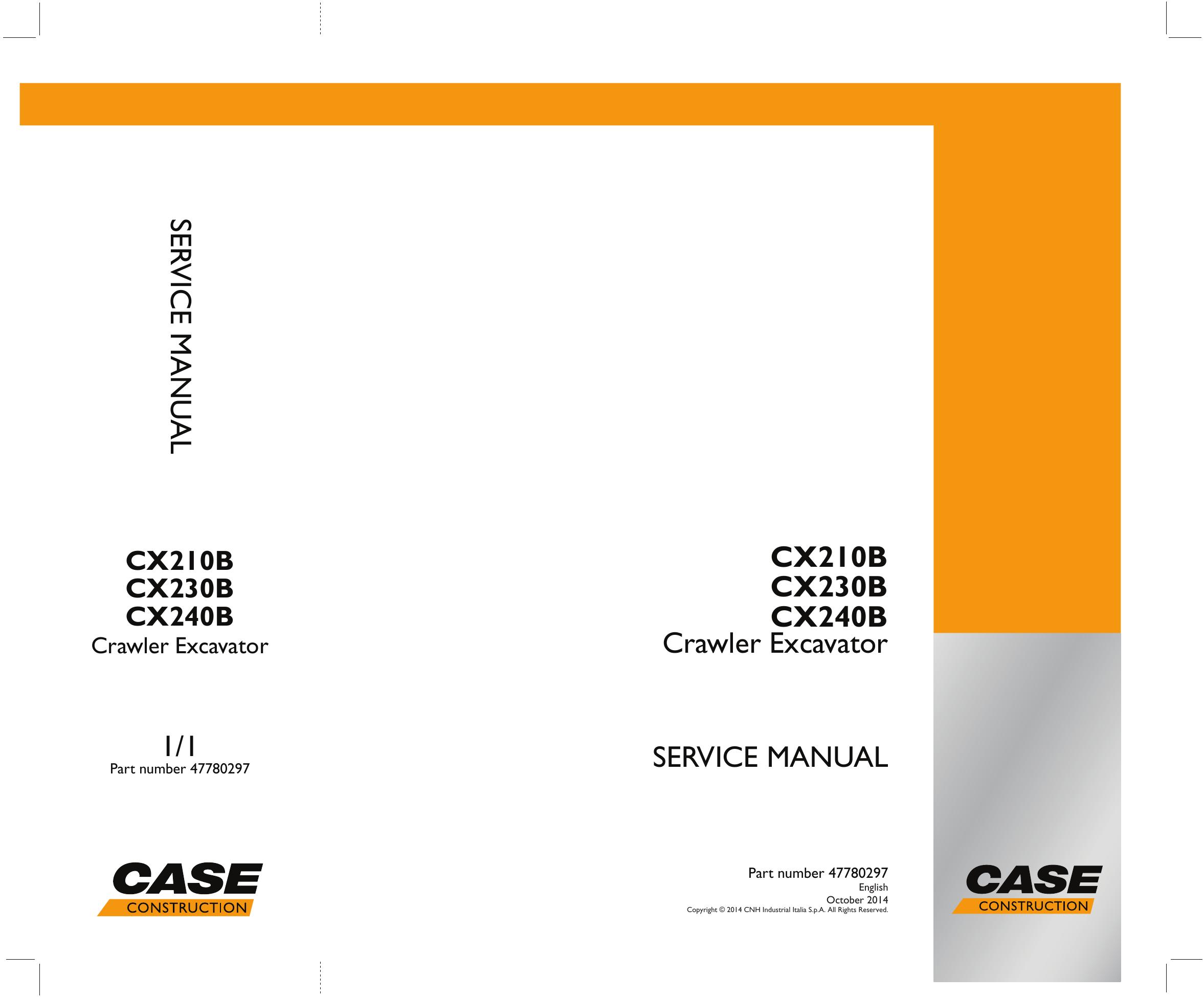 CX 210B Wiring Diagrams